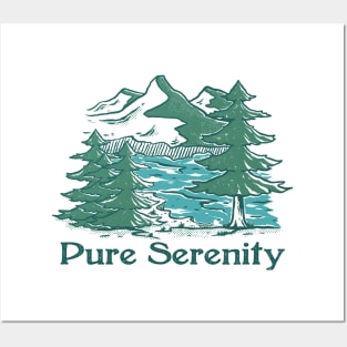 Outdoor “Pure Serenity” Posters and Art